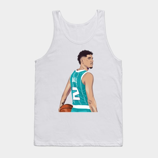 Lamelo Ball Tank Top by knnthmrctn